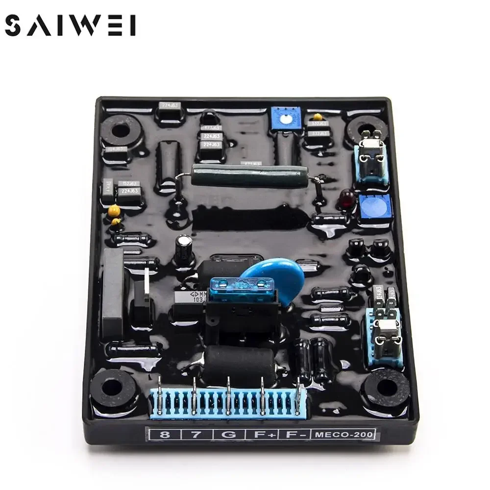 Новый дизельный генератор MECO-200 AVR автоматическая плата напряжения