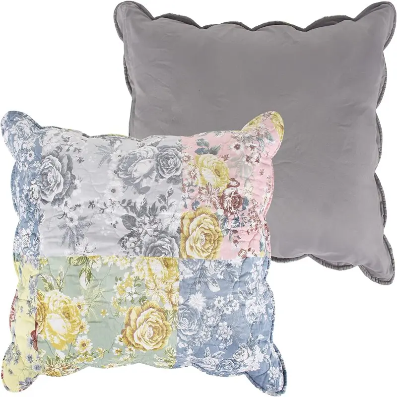 

Emma Patchwork Print Quilted Pillow Sham Standard-20x26