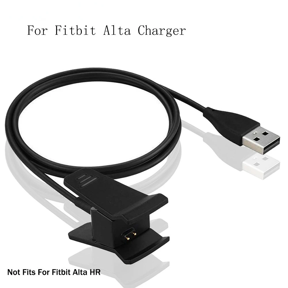 USB Charging Cable For Fitbit Alta Tracker Replacement Charger Cord Wire For Fitbit Alta Watch Charging Dock Adapter