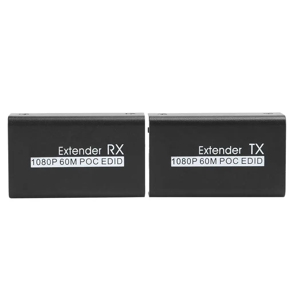 

HDMI-расширитель 60 м, Интернет-передатчик для POC-кабеля питания EDID, ФУНКЦИЯ ОБУЧЕНИЯ 100 240 В (США)