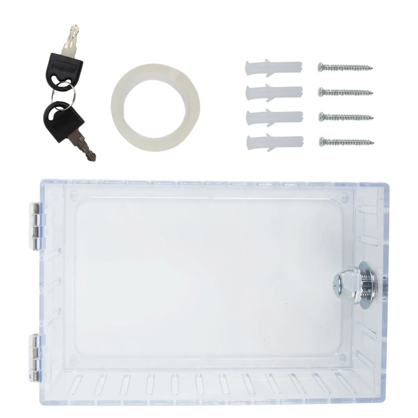 Коробка с замком акриловая коробка промышленные среды офисы школы церковь