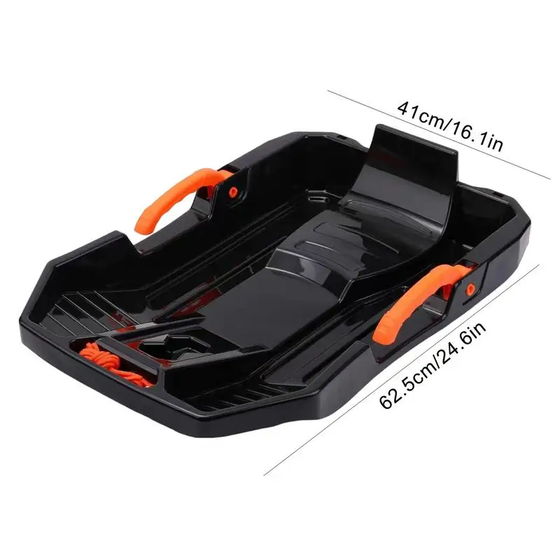 Санки для катания на снегу зимние песочные с Натяжной шнурком пляжные всех