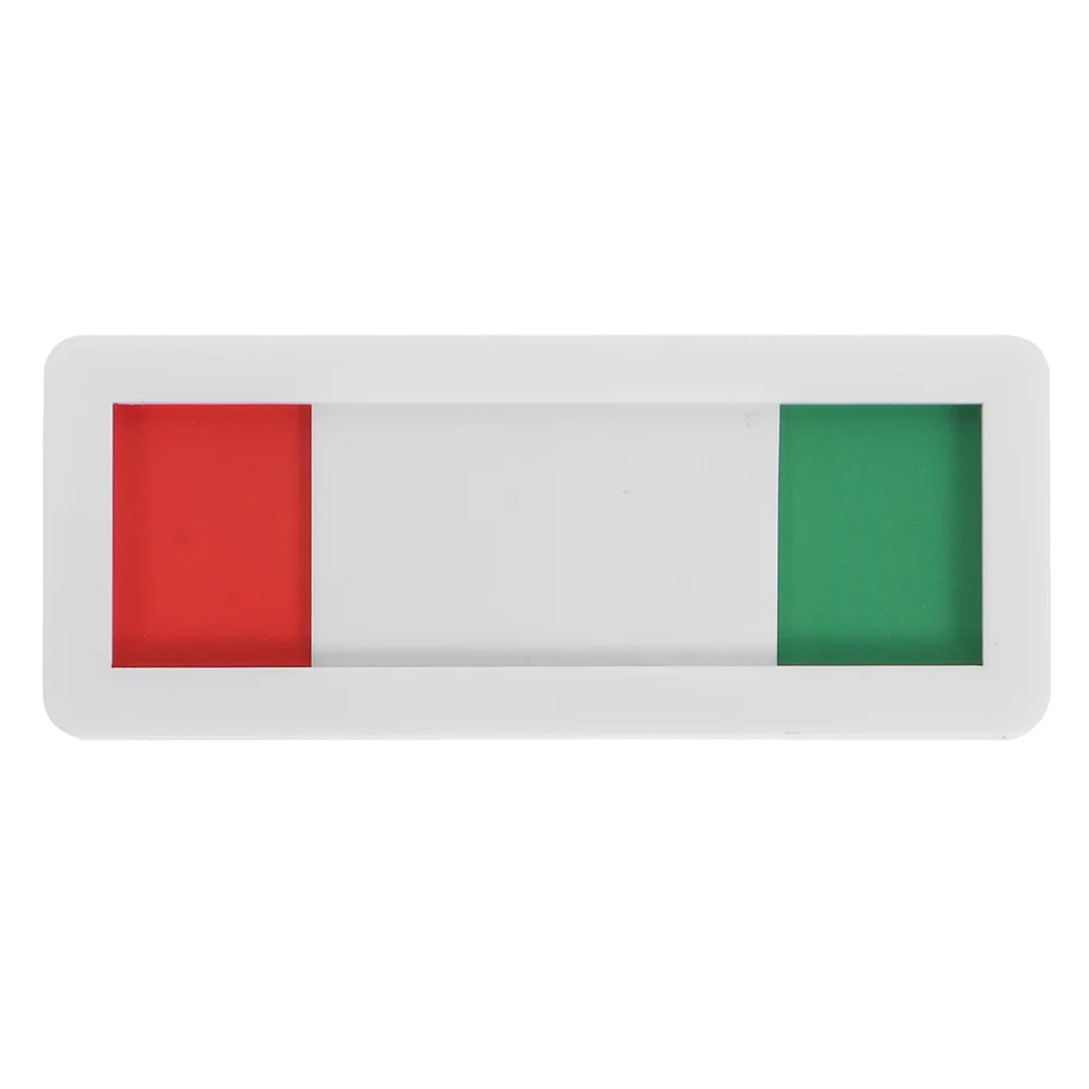 

Outdoor Wreaths Front Signage Plate Push Restroom Conference Signboard Decorate 7X3X0.5CM Acrylic Office