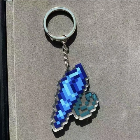 Брелок для косплея Stardew Valley Junimos Stardrop, кавайный акриловый пиксельный кулон, брелок для ключей, сумка, аксессуары, подарочный реквизит