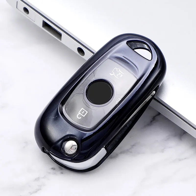 

Автомобильный чехол-книжка из ТПУ для ключей, чехол-брелок для Buick VERANO ENCORE GX GL6 2018-2020, защита для Opel Vauxhall Astra K Corsa E