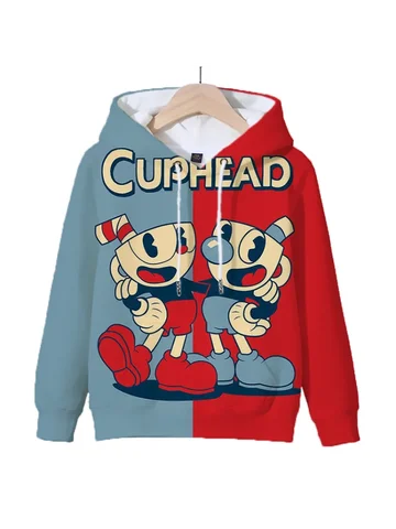 Толстовка детская с капюшоном и 3D-принтом, на весну/осень