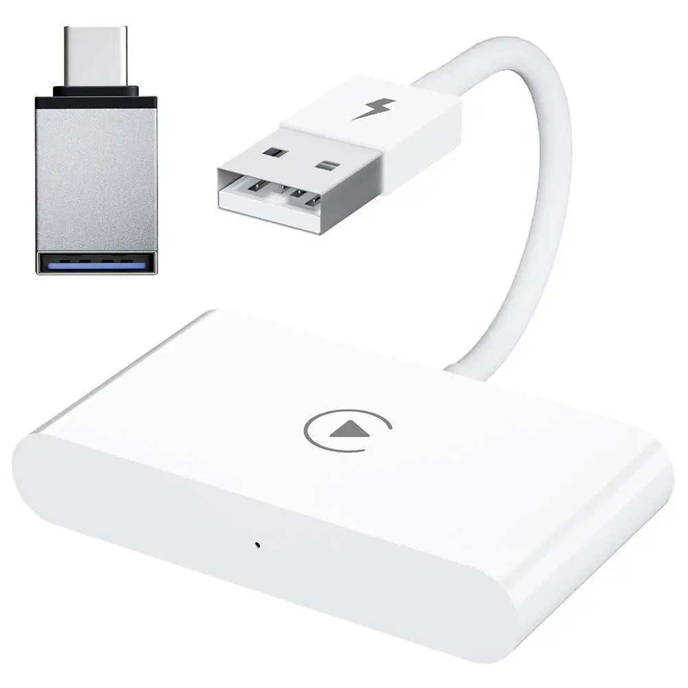 

Wireless Adapter Box for lPhone Wireless Auto Car Adapter,Apple Dongle,Plug Play WiFi Online Update 5V 1-2.1A