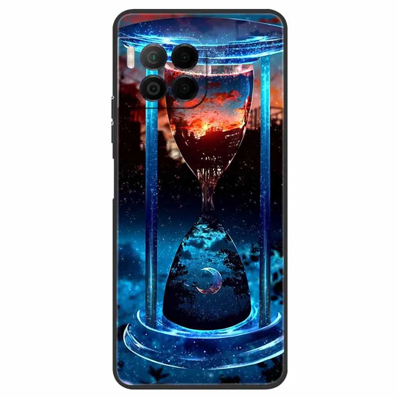 Чехол для T-Mobile Revvl 7 Pro черный силиконовый чехол с рисунком животных REVVL 7Pro