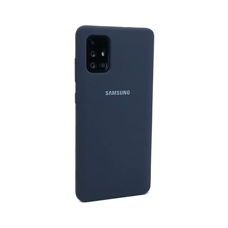 

Samsung Galaxy A51 4G Liquid Silicone Case Original Silky Cover For A71 High Quality Soft-Touch Back Protective Fitted Shell