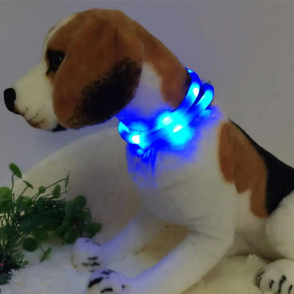

Pet Dog LED Collar USB Rechargeable Pet Dog Glowing Collar for Night Safety Light for Small Medium Large Dog