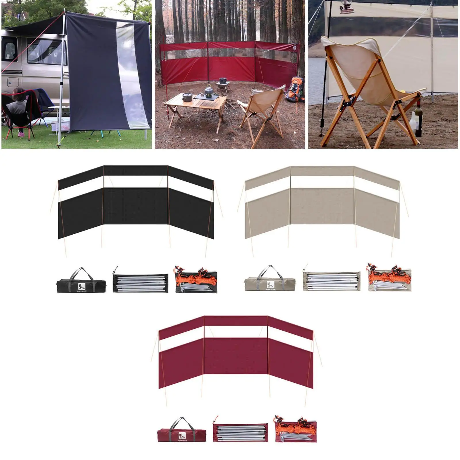 Ветровка для кемпинга на открытом воздухе печь ветрового стекла пляжное укрытие