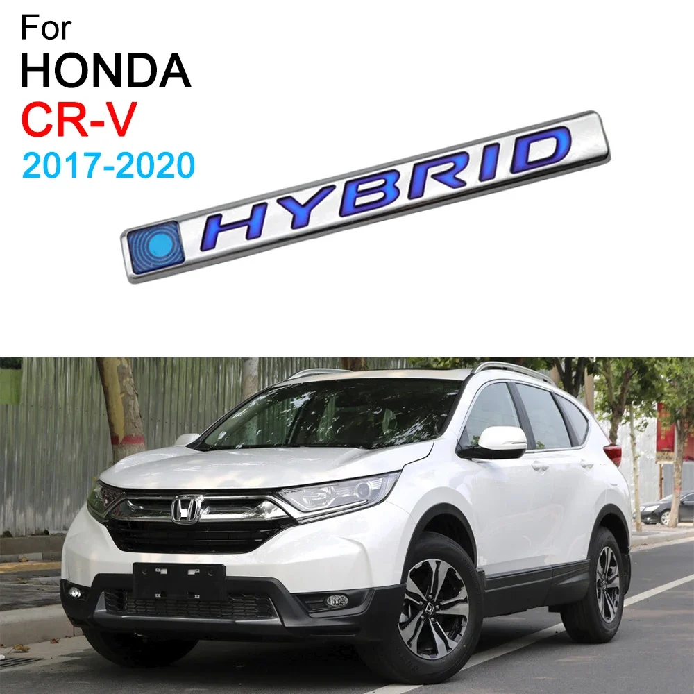 

HYBRID Logo Emblem Sticker Car Outer Front Side Fender Trim for Honda CRV 5th Accessories 2017 2018 2019 2020 2021 2022