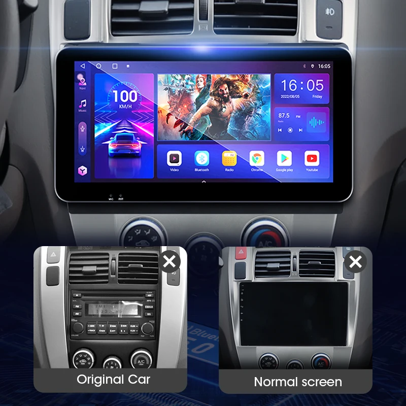 Магнитола Jansite для Hyundai Tucson мультимедийный видеоплеер 2 Din на Android 10 33 с дисплеем 11 0