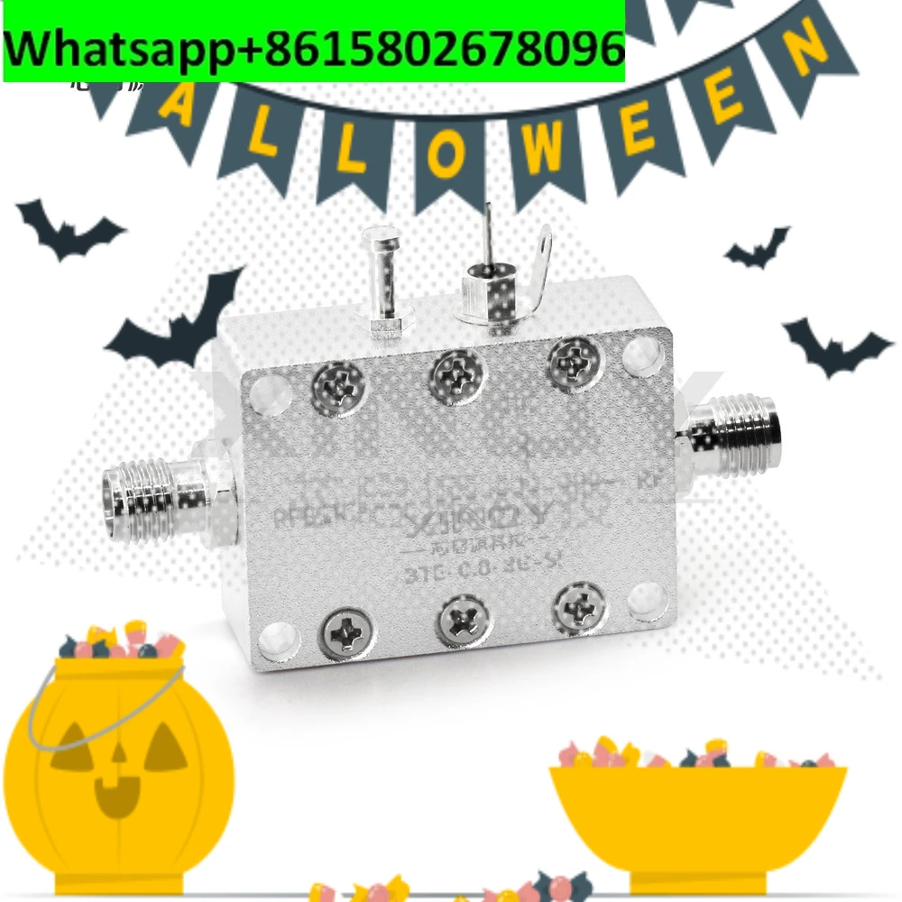 Фото XQY-BTE-0.8/3G-SI  0.8-3G DC Isolator SMA DC Feed Bias Tee Bias Test №1