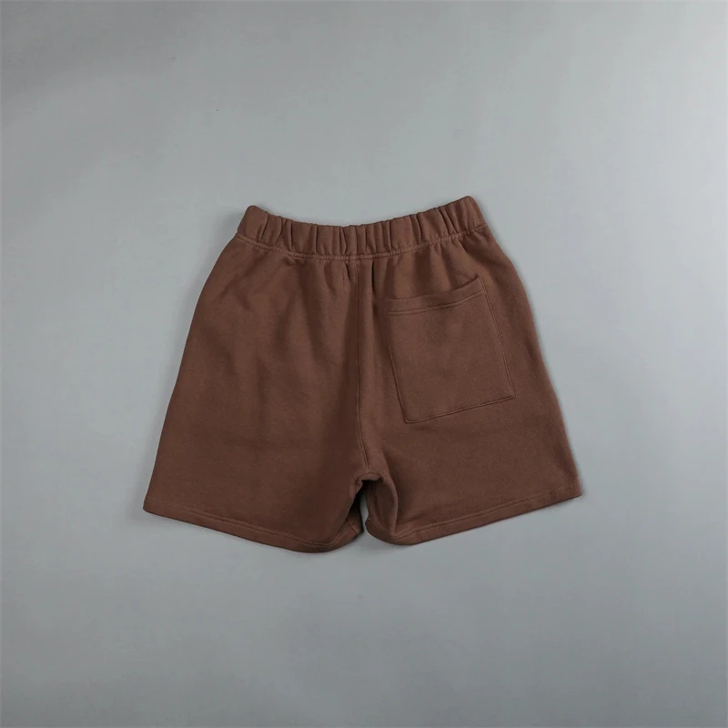 Шорты мужские с вышивкой хлопок уличная одежда повседневные свободные штаны для