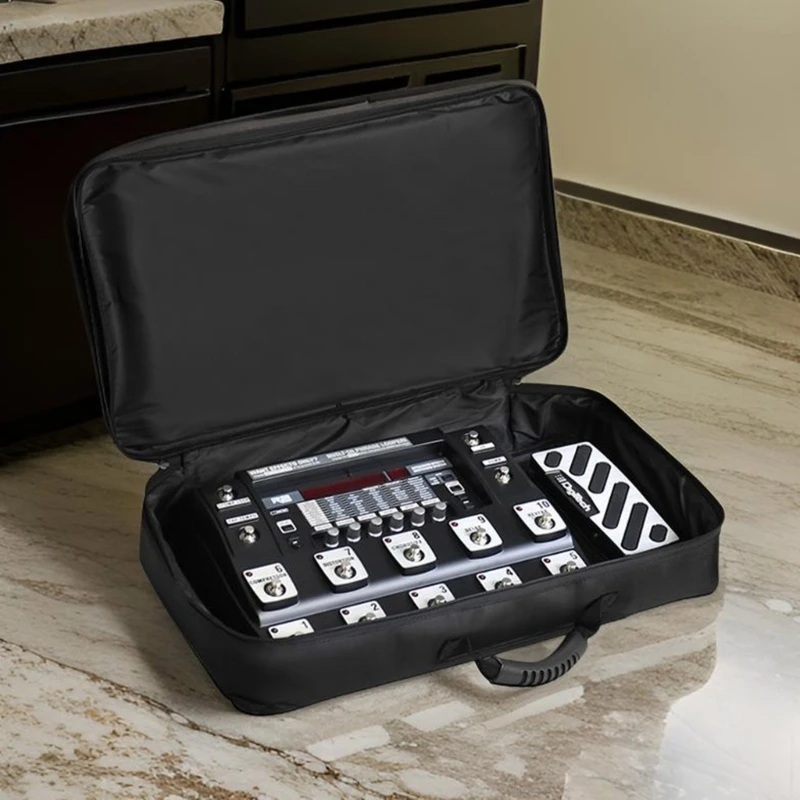 Чехол для педали гитары сумка переноски педалборда замок на молнии чехол