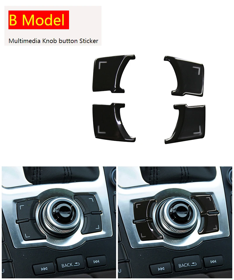 

Для Audi A6 C6 S6 RS6 2005-2011 Автомобильная Центральная крышка переключения передач переключатель регулировки громкости кнопка наклейки панель автомобильные аксессуары