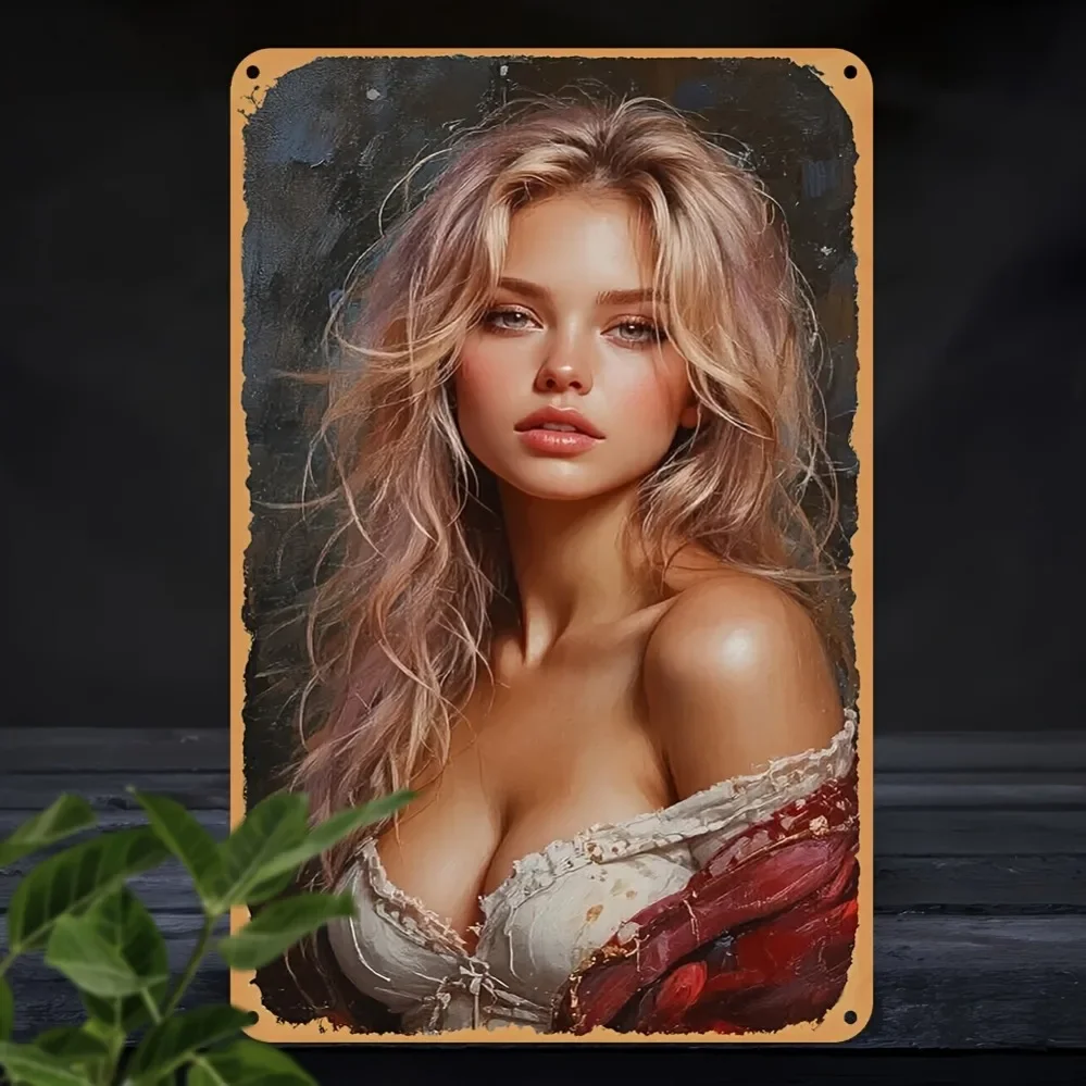 

Винтажная металлическая табличка CIFBUY