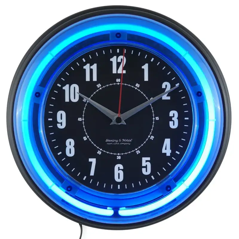 

and Noble 11 Battery powered clock Clocks wall home decor Led clock Mecanismo reloj pared Watch parts Room decorations for men D