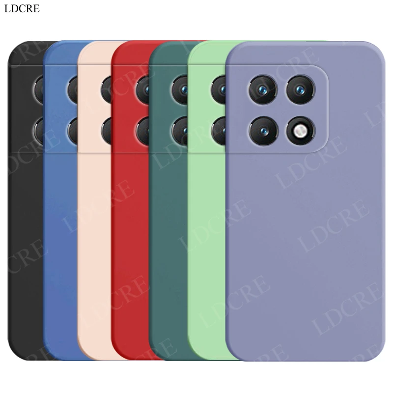 For Oneplus 10 Pro Case Oneplus 10 Pro 9RT 9 8 Case New Original Silicone Plain Shell Phone Protective For Oneplus 10 Pro Cover