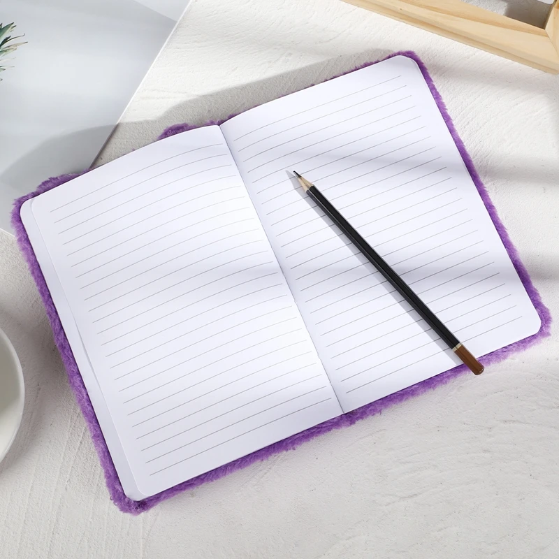 Милый Мультяшный Плюшевый Блокнот С Лисой Портативный Дневник Ежедневник