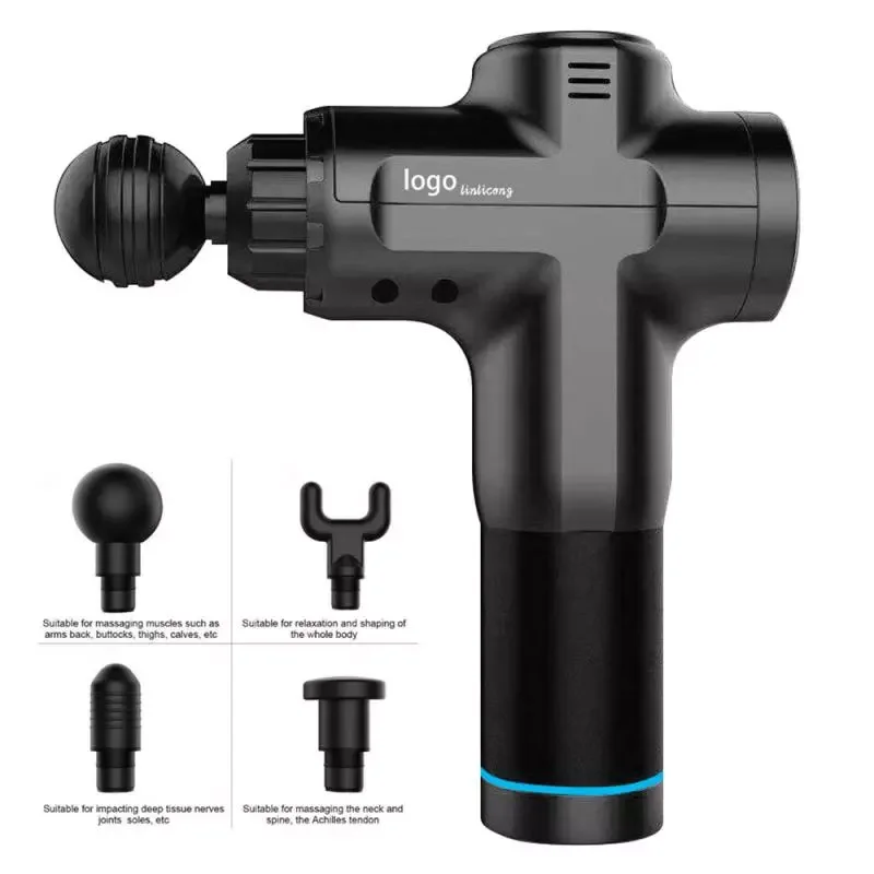 

Electric Fascia Gun Muscle Vibration Massage Gun Sports Fatigue Injury Recovery Relaxation Massager Health Care Massage Gun NEW