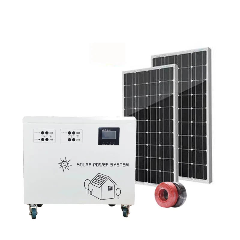 Купи 1kw solar power generator OEM customized lighting solar energy 24v 48v solar system 3kw complete with backup battery for home за 17,973 рублей в магазине AliExpress