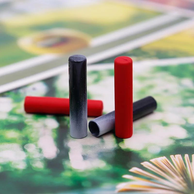 100pcs Wholesale Coolstring Metal Aglets 24.5*5MM Canvas Boot Sneaker Lacet Decorative Tips Red/Black Spray Painted Rope Heads