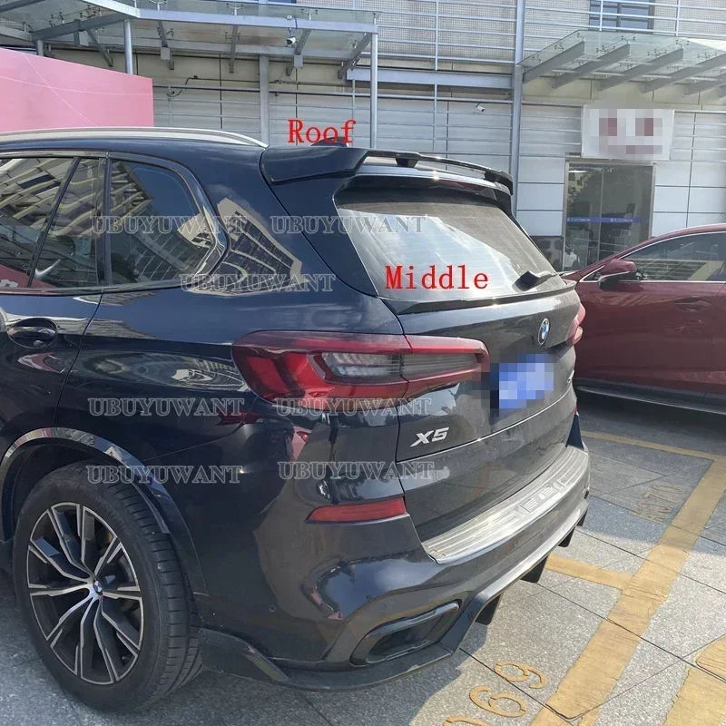Использование для BMW X5 G05 2018-2023 автомобиля из углеродного волокна заднее крыло