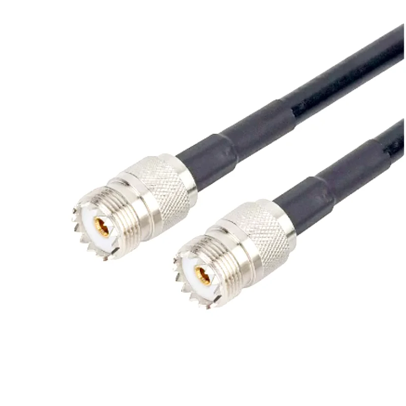 1 шт. LMR400 SO239 PL259 UHF Male Female to UHF Male to UHF Male Female Connector 50 Ом Обжимной для косички антенны LMR-400 (art.: 3920d2fa0691d) - 3920d2fa0691d