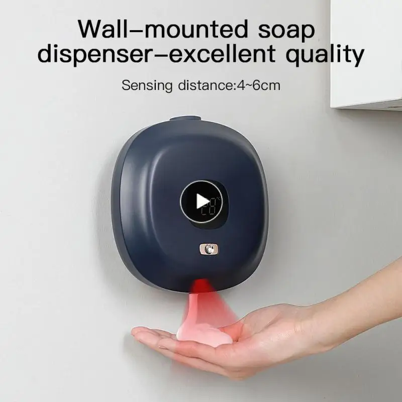 

Диспенсер для мыла настенный с датчиком, автоматический индукционный инфракрасный дозатор мыла для умного дома