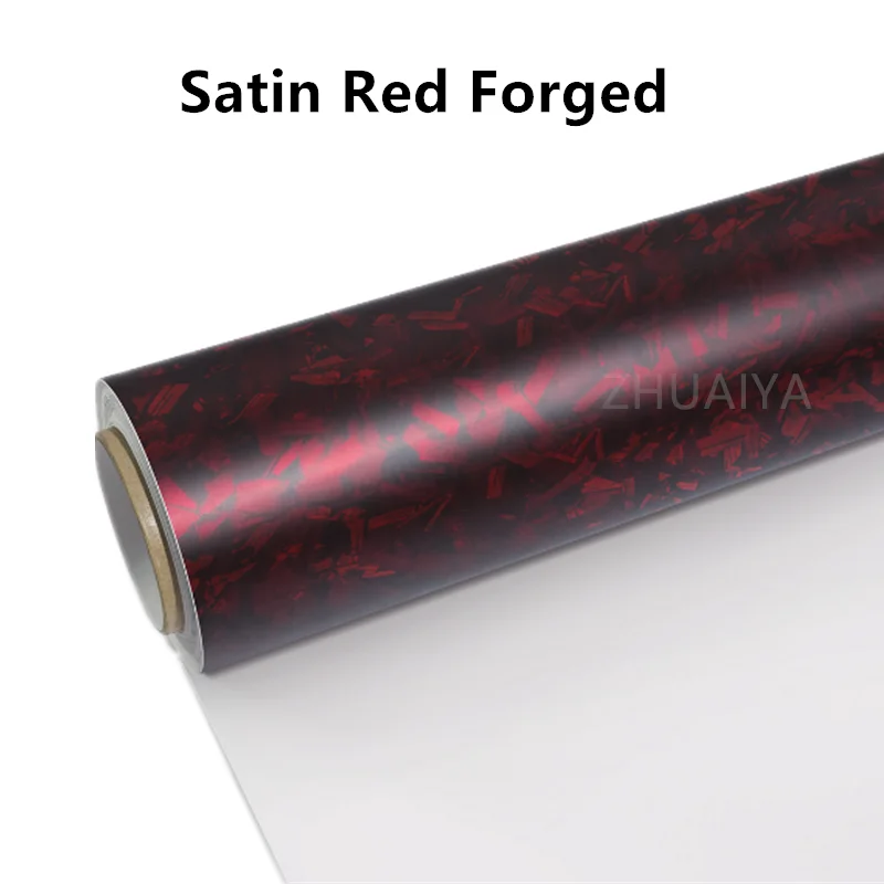 

Highest quality Forged Carbon RED Fiber Vinyl Wrap film wrapping film bright 152*18m roll quality Warranty covering voice