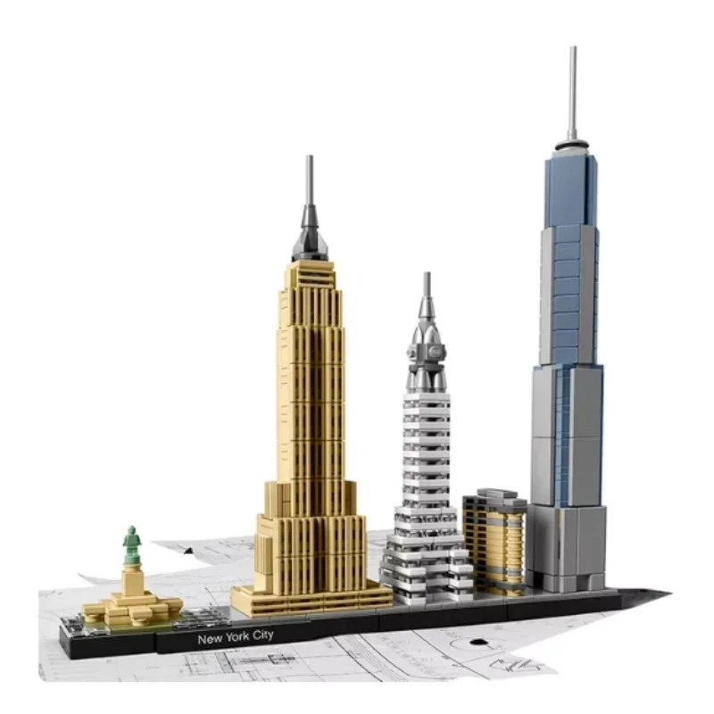 Конструктор очертания города для детей и взрослых