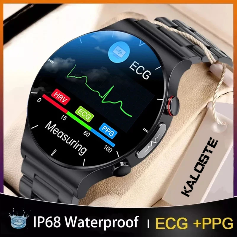 

2022 Sports ECG+PPG Smart Watch Men Heart Rate Blood Pressure Watch Health Fitness Tracker IP68 Waterproof Smartwatch For Xiaomi