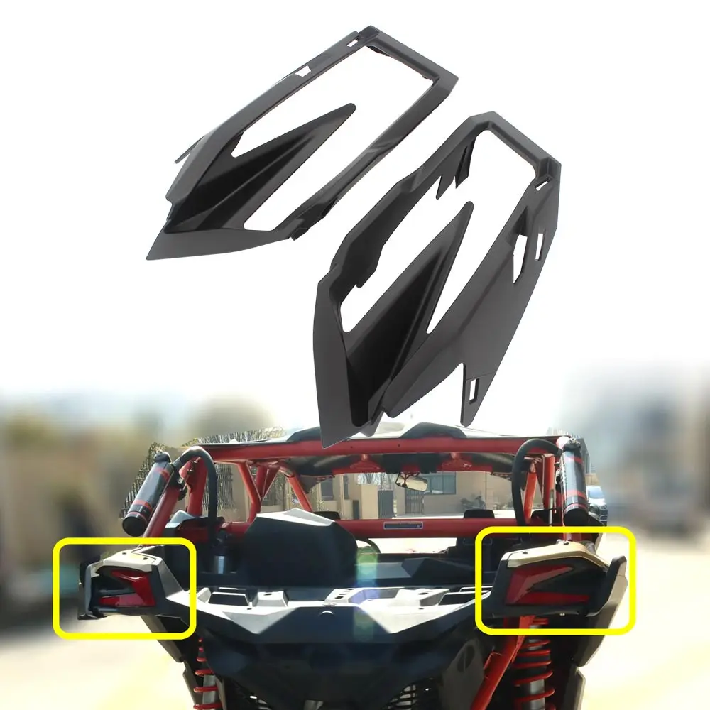 Черный Задний фонарь ABS левый и правый X3 UTV подходит для Can-Am Maverick Max R 4x4 XDS Turbo DPS