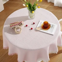 lace tablecloth ins wind round table square table coffee table bedside table desk cloth tablecloth