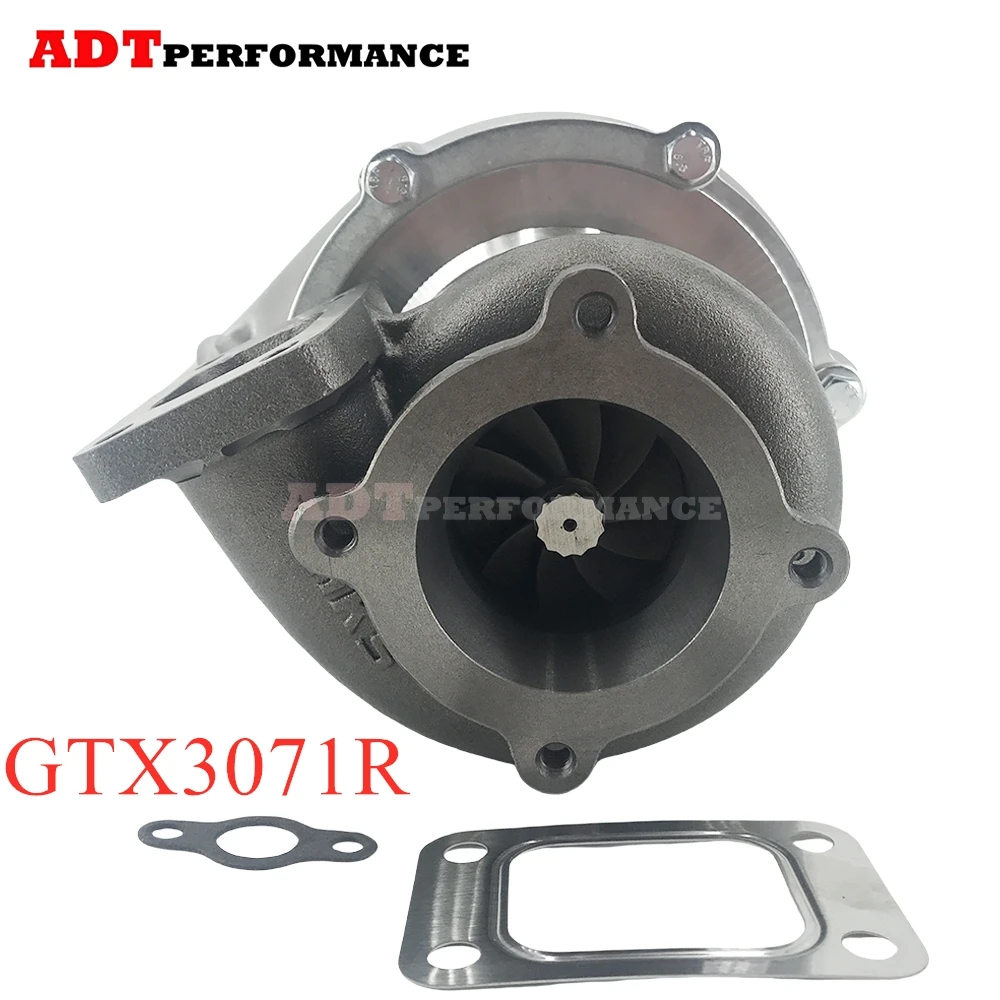 Фото GTX3071R Gen2 GTX3071 Турбокерамический шарикоподшипник GTX30 GT30 T25 4 болта 0,87AR Vband T3 Турбина 856801-5006S 740902 Производительность №1