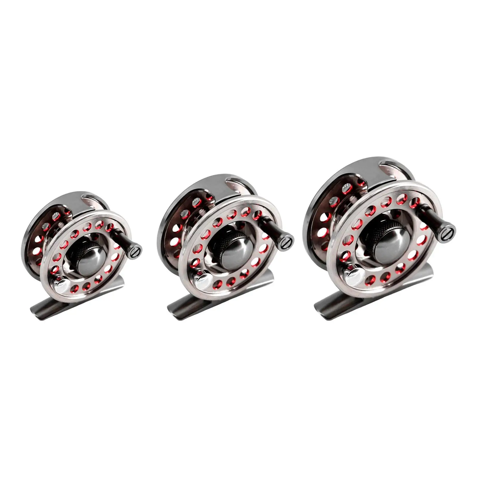 

Ice Fishing Wheel Raft Wheel L/R Fishing Wheel for Spring or Water