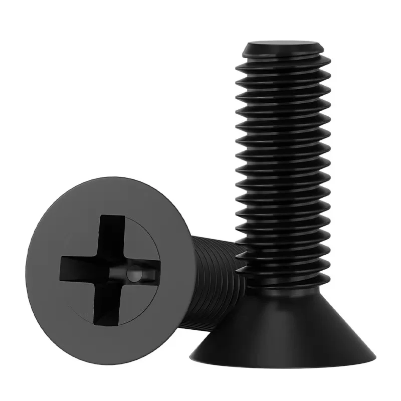 

GB819 DIN965 ISO7046 JISB1111F Винты с плоской головкой и крестообразным шлицем Нейлоновый пластиковый винт