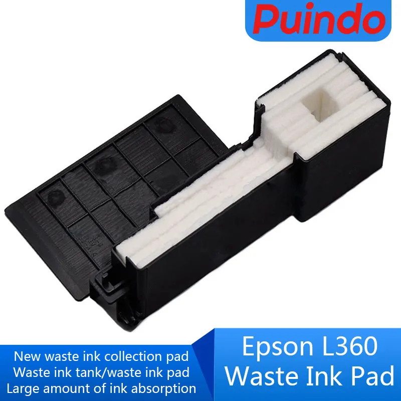 

2pcs For Epson L355 L210 L120 L365 L110 L111 L130 L132 L211 L220 L222 L300 L301 L360 L362 L363 L366 L455 Waste ink cartridge spo