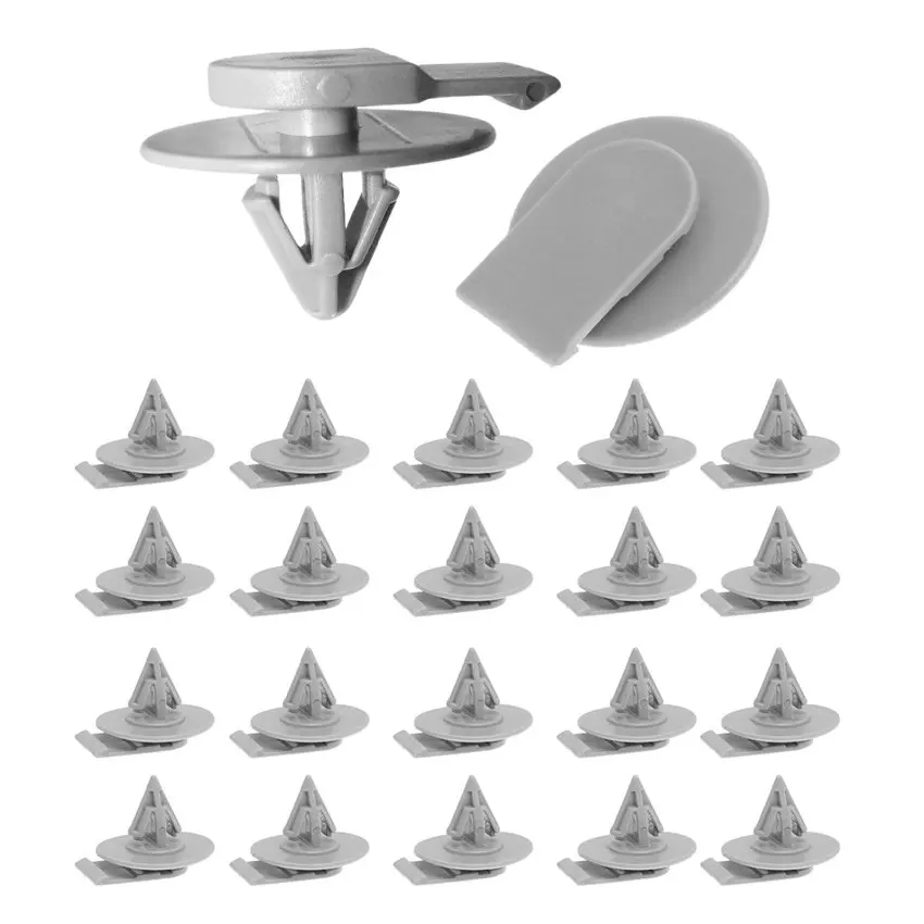 

20pcs Auto Wheel Arch Trim Clips Fasteners Gray Retainers For BMW Mini Cooper R50 R52 R53 R56 F56 Car Interior Interior Details