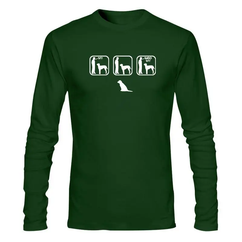 

Man Clothing New Funny Sudo Sit Dog T Shirt Spring Autumn Fashion Men Cotton Long Sleeve T-Shirt Hip Hop Tees Tops Harajuku Stre