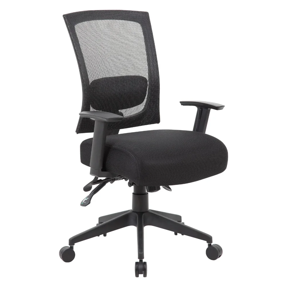 

Boss Mesh Back Commercial Grade Office Task Chair with 3 Paddles