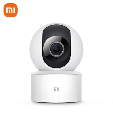 Новая компактная IP-камера Xiaomi Mijia PTZ с углом обзора 360 °, HD инфракрасное ночное видение, ИИ-датчик обнаружения человека, система видеонаблюдения Mi Smart Home