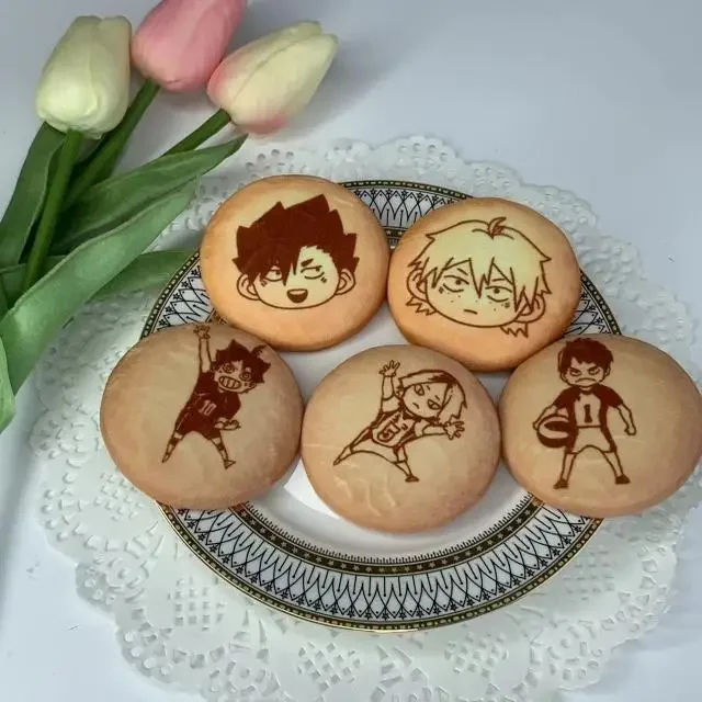 Аниме Haikyuu! Iwaizumi hajime Shoyo Hinata Tobio Kageyama Косплей Плюшевые бисквиты значок амбисит