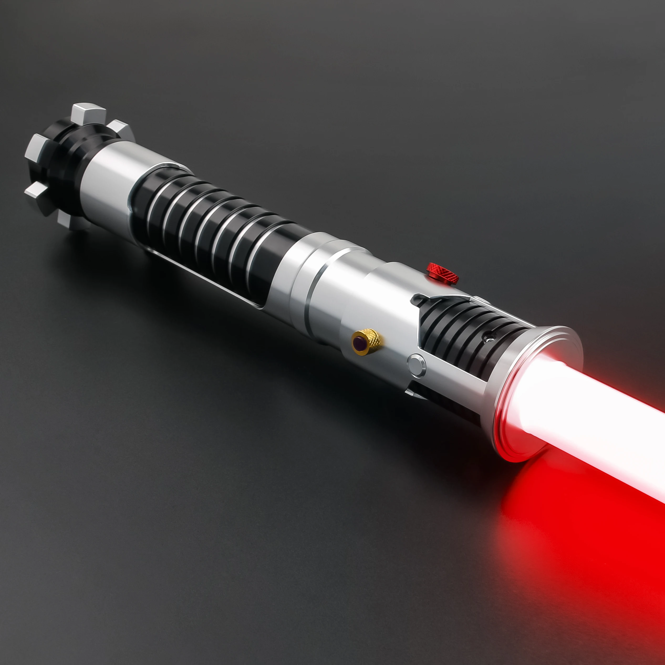 Световой меч TXQSABER Obiwan Kenobi Neo Pixel SNV4 Proffie гладкий поворотный бластер металлическая