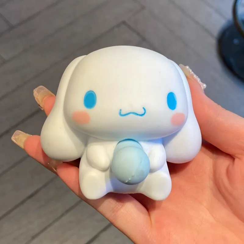 Мультяшная игрушка Sanrio Unzip Pinch Le Kuromi кукла для снятия стресса мягкая нефритовая