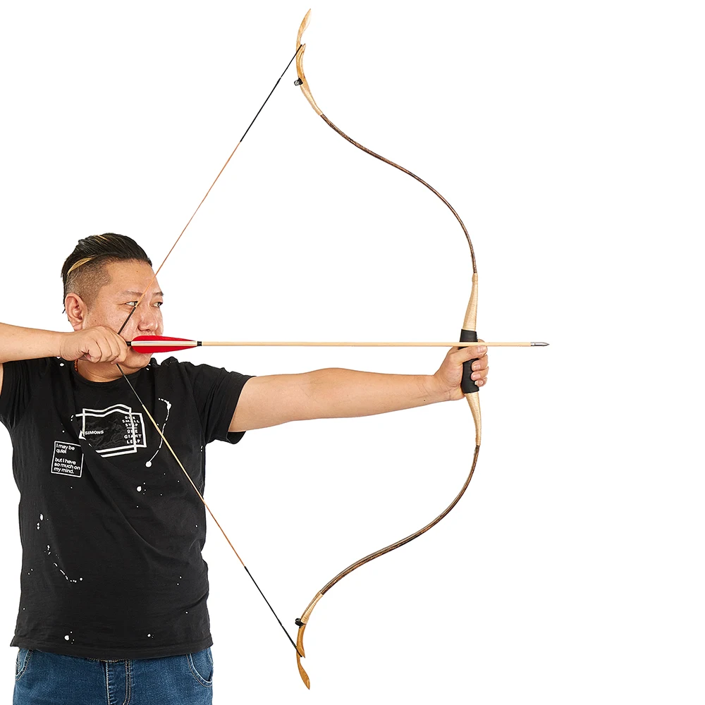 Традиционный длинный лук. Тренировочный лук и стрелы. Как выглядит тренировочный лук. Купить классический лук для стрельбы в Бурятии. Рогов луки