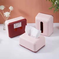 plastic tissue box wet wipes dispenser modern living room home decor table napkin holder room decoration toilet paper holder