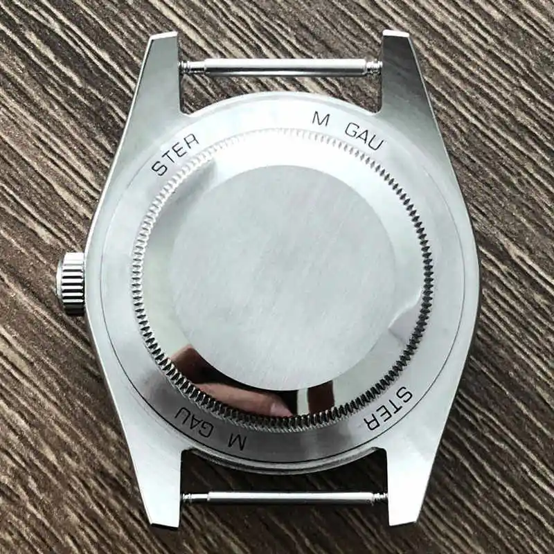 Watch Accessories Modified 39mm Watch Case Stainless Steel Sapphire Glass Suitable Fits For 3135 Automatic Movement